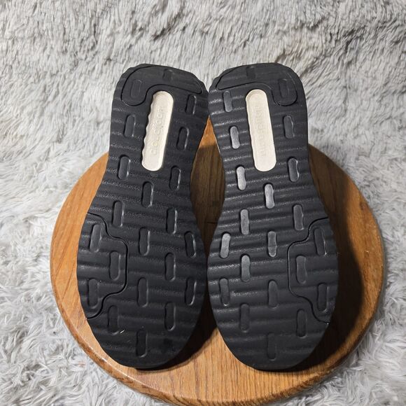 Adidas Womens Size 8.5 Path Daily Running CloudFoam Sneakers (Black/White) - Picture 4 of 12